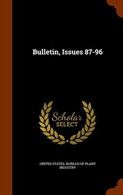 Cover of: Bulletin, Issues 87-96