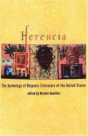 Cover of: Herencia: the anthology of Hispanic literature of the United States