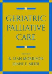 Geriatric palliative care