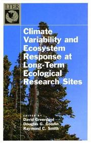 Climate variability and ecosystem response at long-term ecological research sites