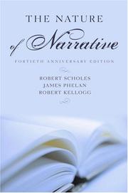 Cover of: The Nature of Narrative: Revised and Expanded