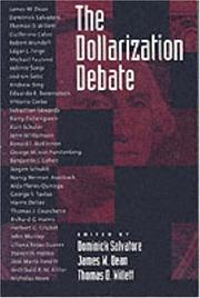 Cover of: The Dollarization Debate
