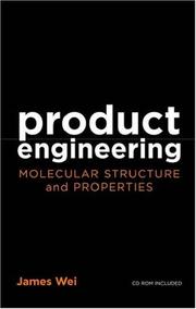 Cover of: Product engineering by James Wei