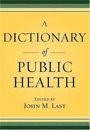 A dictionary of public health