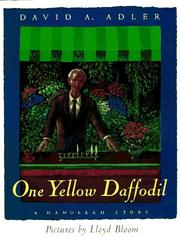 Cover of: One yellow daffodil: a Hanukkah story