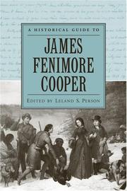 A historical guide to James Fenimore Cooper