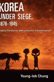 Cover of: Korea under siege, 1876-1945 by Young-Iob Chung
