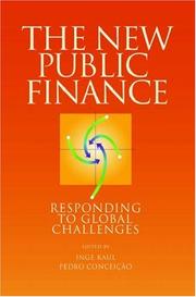 Cover of: The new public finance: responding to global challenges