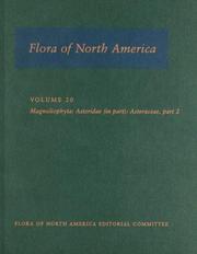 Cover of: Flora of North America: North of Mexico Volume 20: Magnoliophyta: Asteridae, Part 7: Asteraceae, Part 2 (Flora of North America: North of Mexico)