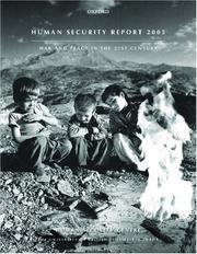 Cover of: Human Security Report 2005: War and Peace in the 21st Century