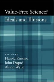 Cover of: Value-Free Science: Ideal or Illusion?