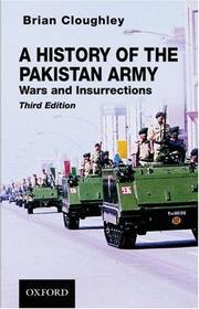 Cover of: A History of the Pakistan Army: Wars and Insurrections