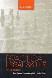 Cover of: Practical Legal Skills