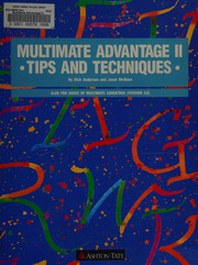 Cover of: MultiMate Advantage II by Dick Andersen