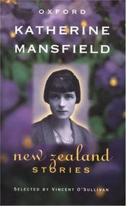 Cover of: New Zealand stories by Katherine Mansfield