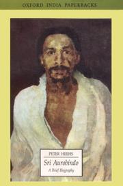 Cover of: Sri Aurobindo, a brief biography