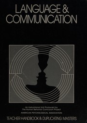 Cover of: Language and Communication: Teachers Handbook and Duplication Masters