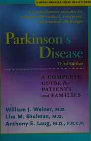 Cover of: Parkinson's disease: a complete guide for patients and families