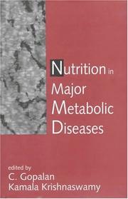 Cover of: Nutrition in major metabolic diseases