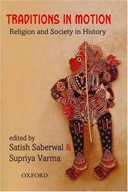 Cover of: Traditions in motion: religion and society in history