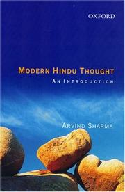 Modern Hindu thought : an introduction