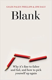 Cover of: Blank: Why It's Fine to Falter and Fail, and How to Pick Yourself Up Again