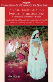 Cover of: Paradise of the Assassins by ʻAbdulḥalīm Sharar