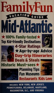 Cover of: Family Fun Vacation Guide: Mid-Atlantic (Family Fun Vacation Guides)