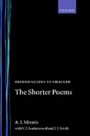The shorter poems