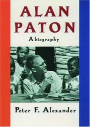 Cover of: Alan Paton: a biography
