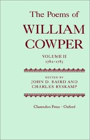 The poems of William Cowper