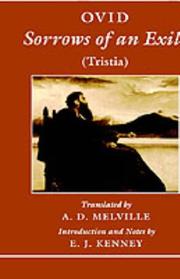 Sorrows of an exile : Tristia