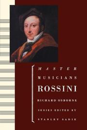 Cover of: Rossini (Master Musicians Series)