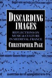 Discarding images : reflections on music and culture in medieval France