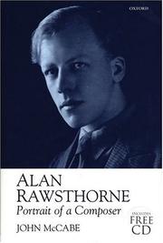 Cover of: Alan Rawsthorne by McCabe, John
