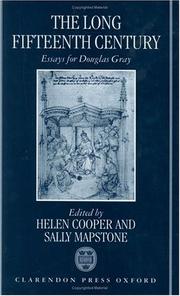 Cover of: The Long Fifteenth Century: Essays for Douglas Gray