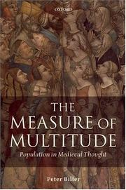 The measure of multitude : population in medieval thought