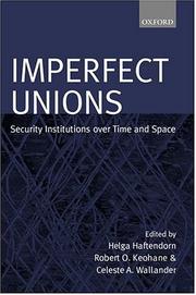 Imperfect unions : security institutions over time and space