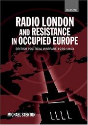 Cover of: Radio London and resistance in occupied Europe