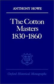 The cotton masters 1830-1860