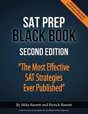 Cover of: SAT Prep Black Book: The Most Effective SAT Strategies Ever Published