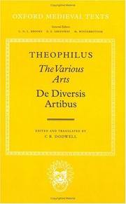 The various arts = De diversis artibus