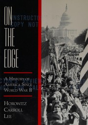 Cover of: On the edge.