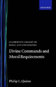 Cover of: Divine commands and moral requirements