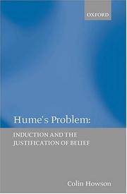 Hume's problem : Induction and the justification of belief