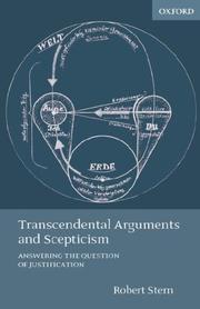 Cover of: Transcendental Arguments and Scepticism: Answering the Question of Justification