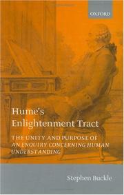 Hume's enlightenment tract : the unity and purpose of An enquiry concerning human understanding