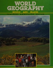 Cover of: World geography: People and places