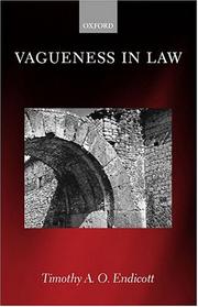 Vagueness in law