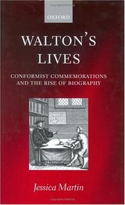 Walton's lives : conformist commemorations and the rise of biography